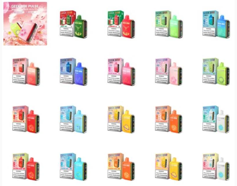 Geek Bar Pulse 15000 Puffs Vape Flavors
