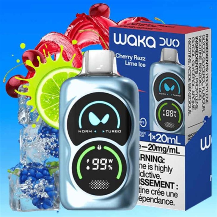 Waka duo 25000puffs vape d’un sol ús
